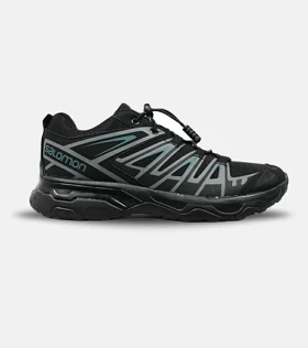 کفش کتانی مردانه و زنانه مشکی سبز Salomon X ULTRA