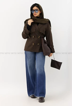 بارانی سانتانا آستر دار@@کد1004763