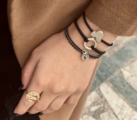 دستبند نقره میکی موس و نوزاد 🥹