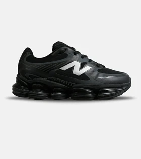 کفش کتانی مردانه و زنانه مشکی New Balance ABZORB 2000 مدل 8010