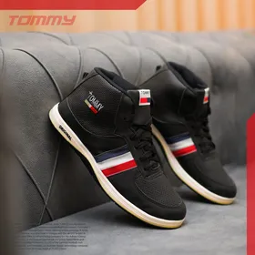 کفش ساق‌دارTOMMYمدلORIGINAL(مشکی)