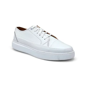 کفش ونس چرم طبیعی مردانه استار مدل Flat shoes - 0150
