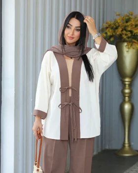 ست دو تیکه کت و شلوار زنانه مدل شاهسان کد 3025