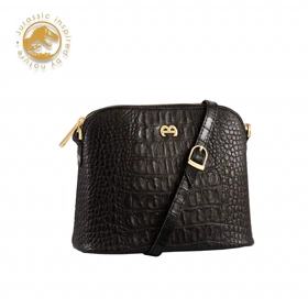 کیف دوشی زنانه مدل F112 (مشکی گاندو)