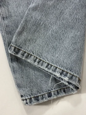 شلوار جین مدل بگ قد 75 شناسه 71143