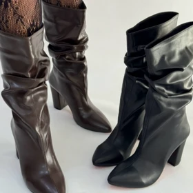 نیم بوت پاشنه کوتاه مکس 4265