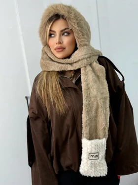 سرهمی کلاه و شال ربیت