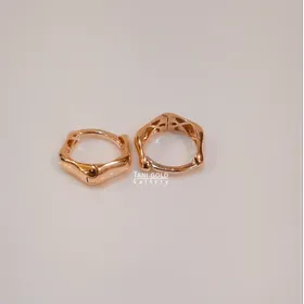 گوشواره سانا پنج وجهی کلیپسی-کد 251