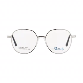 فریم عینک باترفلای Butterfly SA8637 (مشکی نقره ای)
