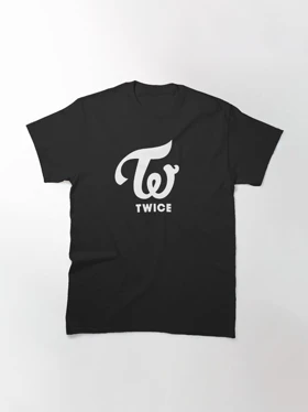 تیشرت توایس Twice Logo Classic