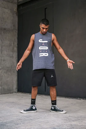 رکابی حلقهای وست قهرمانی JORDAN طوسی