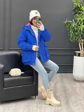 کاپشن جیب پاکتی