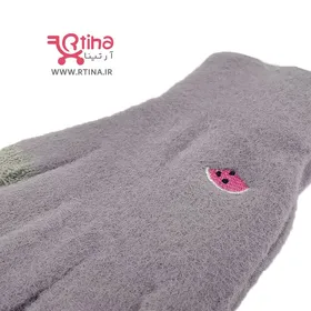 دستکش زمستانی زنانه/ دخترانه (بدون دوخت و درز) مدل میوه ای