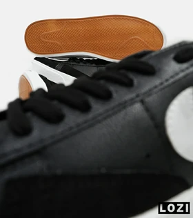 کفش نایک مردانه و زنانه مشکی سفید Nike Blazer Low 77