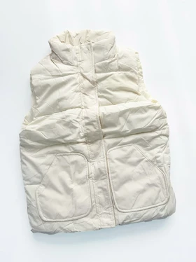 پافر زنانه شمعی جیب کج