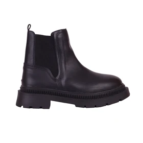 نیم بوت مشکی مدل کاترین کد 5324