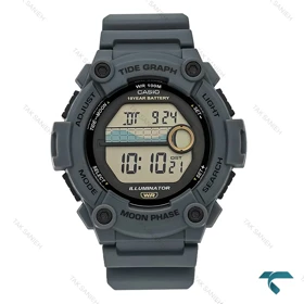 ساعت مچی کاسیو دیجیتالی WS-1300H طوسی مردانه Casio-7697-G