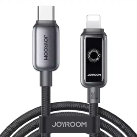 کابل تایپ سی به لایتنینگ جویروم JOYROOM مدل S-A55 توان 30 وات 1.2 متر