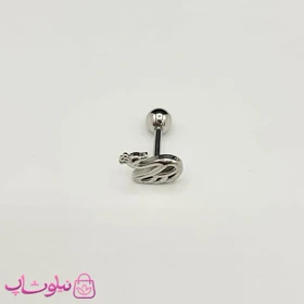 پیرسینگ گوش طرح قو کد 89