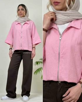 وست لینن زنانه مدل ارغوان