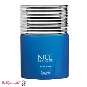 عطر ادکلن مردانه ساپیل نایس آبی مدل nice feelings حجم 75 میل
