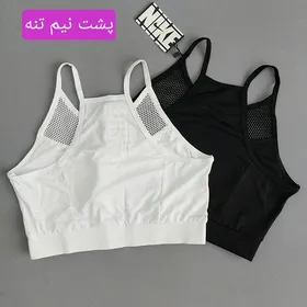 نیم‌تنه زنانه بندی جلو تور بدون کاپ 38 40