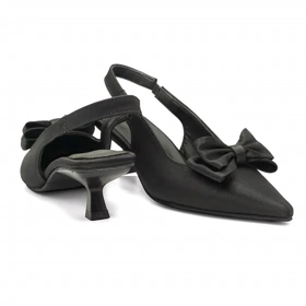 کفش مجلسی زنانه پاشنه‌دار 3 سانت مدل sandal valentino _ 4003p