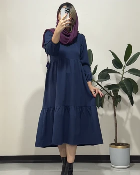 پیراهن مانتویی پاییزه نسترن