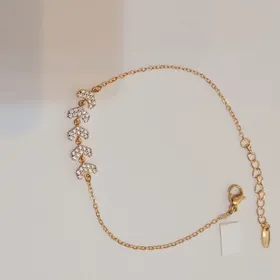 دستبند دخترانه پنج قلب ژوپینگ
