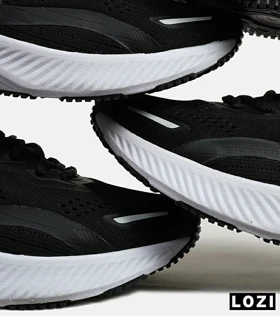 کفش کتانی مردانه و زنانه مشکی سفید NIKE zoom x