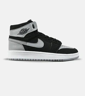 کفش کتانی بزرگ پا ساق‌دار مشکی طوسی NIKE AIR Jordan 1 مدل 8309