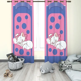 پرده کودک طرح پیشی مدل W5091