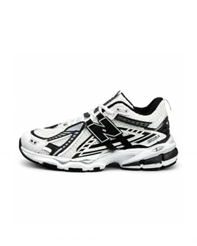کتانی مردانه و بزرگ پا نیوبالانس سفید مشکی New BALANCE 1906