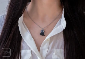 گردنبند استیل روح کد 211254