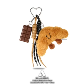 چارم کروسان و شکلات Croissant and Chocolate Charm