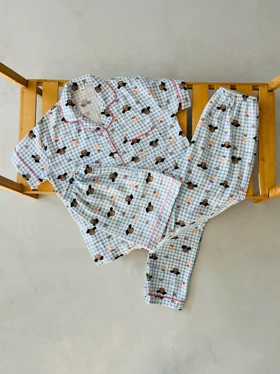 ست بلوز شلوار کوکی - کد 950