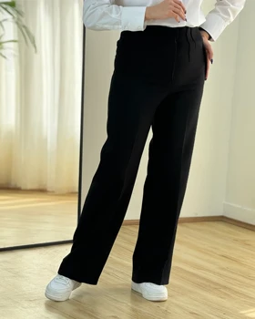 شلوار بگ کمر ساده