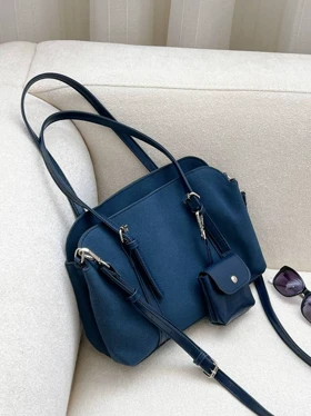 کیف حنانه 11259 (سرمه ای)