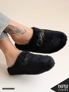 اسلیپر پشمی هاله لومانا - کد 2596