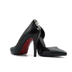 کفش مجلسی زنانه پاشنهدار 7 سانت مدل ysl 70001