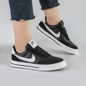 کفش و کتانی زنانه رنگ مشکی سفید مدل نایک NIKE کد M350