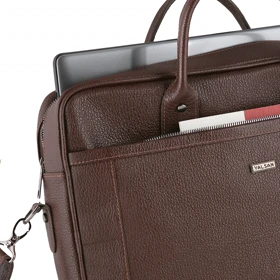 کیف اداری مردانه چرم یلسان مدل نکو کد013-BF