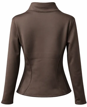 سویشرت زیپ‌دار داخل تدی (28020) (موکا)