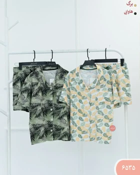 ست تیشرت وشلوارک میکس 6535