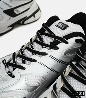 کفش کتانی مردانه سفید مشکی DIESEL S-SERENDIPITY SPORT