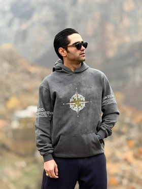 هودی چاپی قطب نما