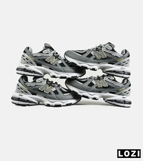 کفش کتانی بزرگ پا طوسی مشکی New Balance 1906R مدل 7544