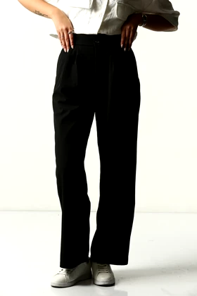 شلوار کمر پیلی پشت کش زنانه