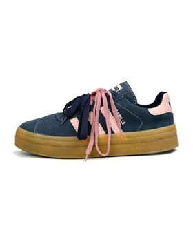 کتانی زنانه آدیداس مدل Adidas Gazelle Bold Dark Blue
