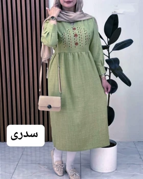پیراهن گلدوزی